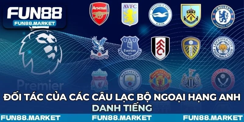 Fun88 tài trợ giải Ngoại hạng Anh