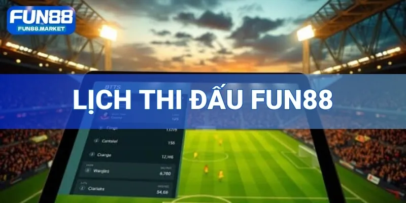 Lịch Thi Đấu Fun88 – Cập Nhật Nhanh Các Trận Cầu Đỉnh Cao