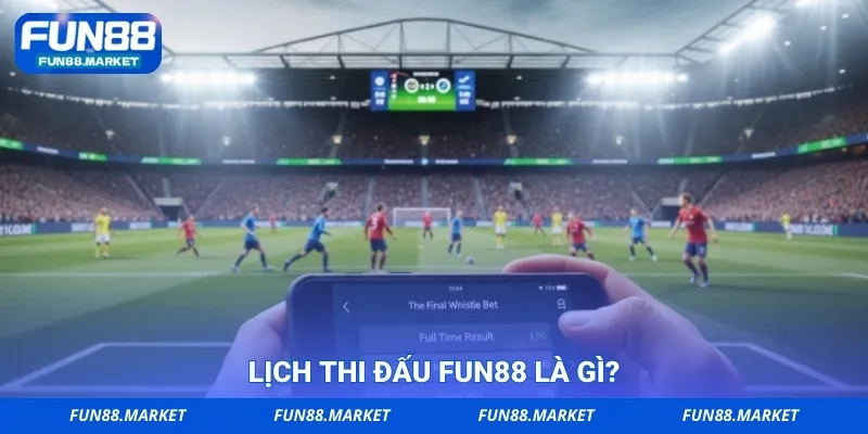 Lịch thi đấu Fun88 là gì?